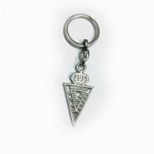 Llavero escudo plata Real Murcia