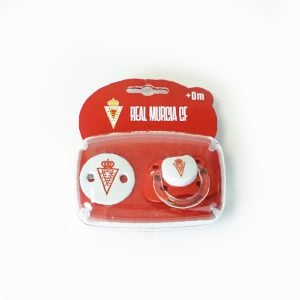 Chupete + broche Real Murcia