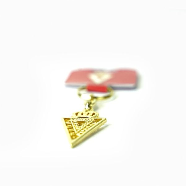 Llavero calado escudo Real Murcia - Imagen 2