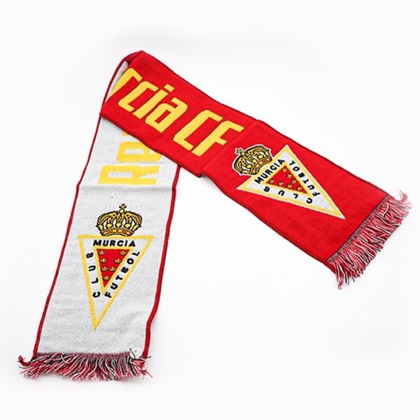 Bufanda Letras Doradas Real Murcia - Imagen 2
