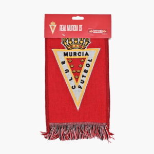 Bufanda Blanca y Roja Real Murcia