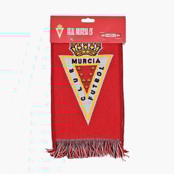 Bufanda Blanca y Roja Real Murcia