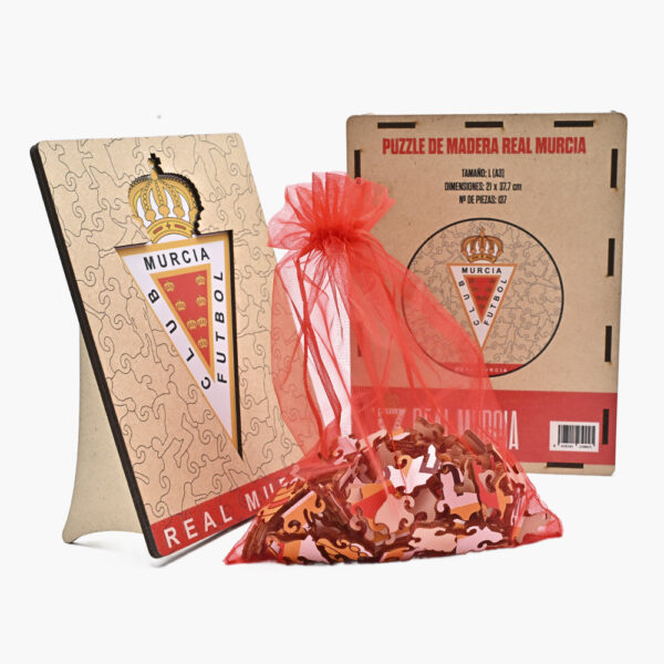 Puzzle de Madera Escudo Real Murcia - Imagen 2