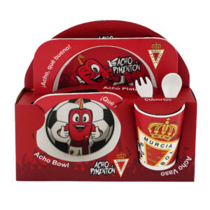 SET VAJILLA DE BAMBÙ