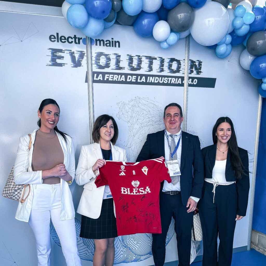 El Real Murcia CF presente en la Electromain Evolution: La Feria de la Industria 4.0