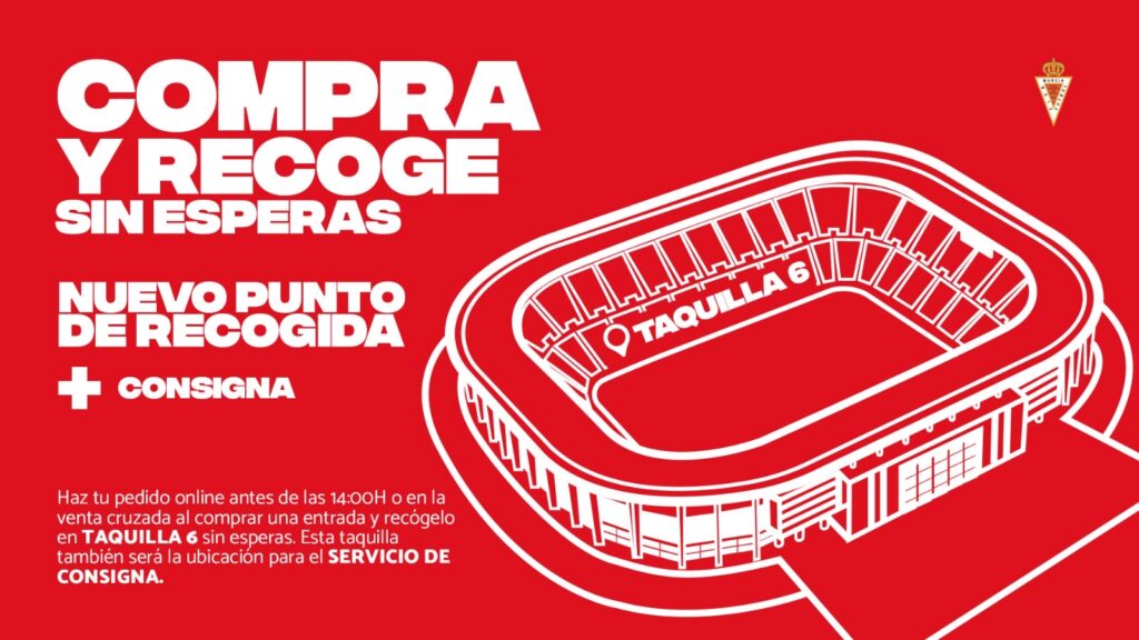 Nuevo punto de recogida y servicio de consigna en el Estadio Enrique Roca de Murcia