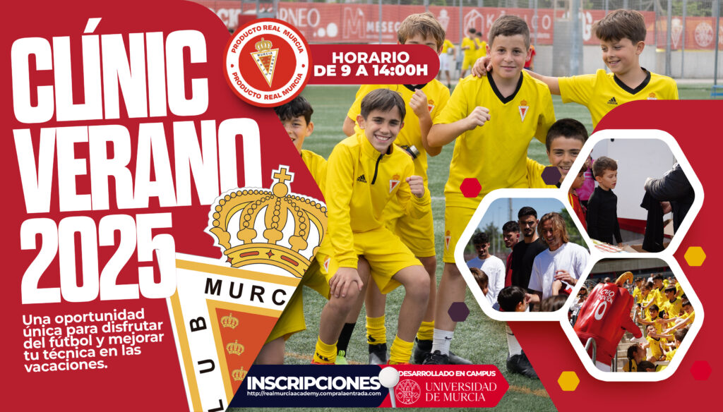 El Real Murcia CF presenta su Clínic de Verano 2025
