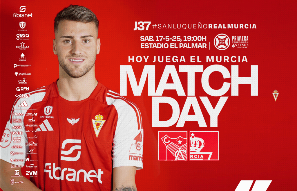 Hoy juega el Murcia. At. Sanluqueño vs Real Murcia