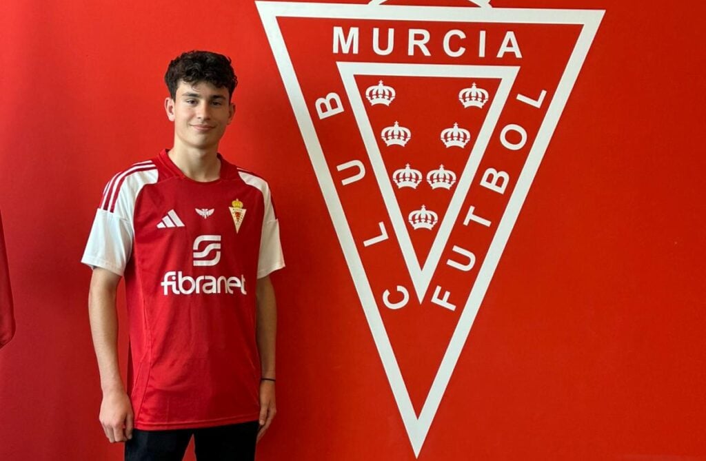Marc Córdoba refuerza el lateral zurdo del Juvenil DH Real Murcia