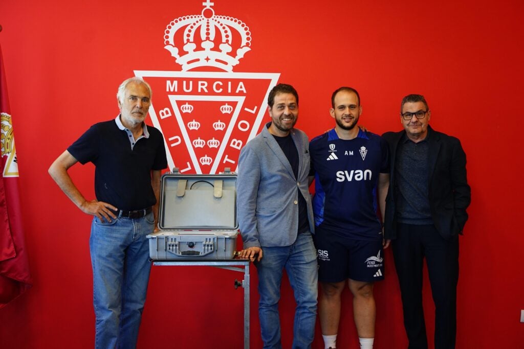 RÖS’S y MatVega, nuevos colaboradores de los servicios médicos del Real Murcia