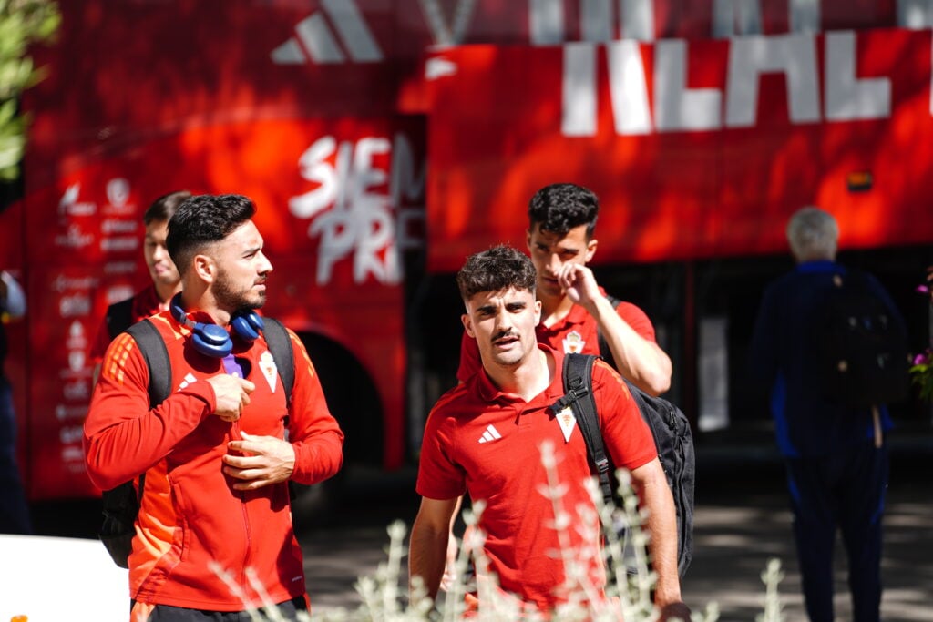 El Real Murcia ya se encuentra en el hotel de concentración para el último partido de la liga regular