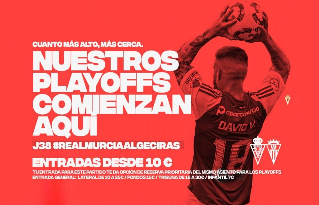 Nuestros playoffs comienzan aquí: este sábado, todos al Enrique Roca de Murcia