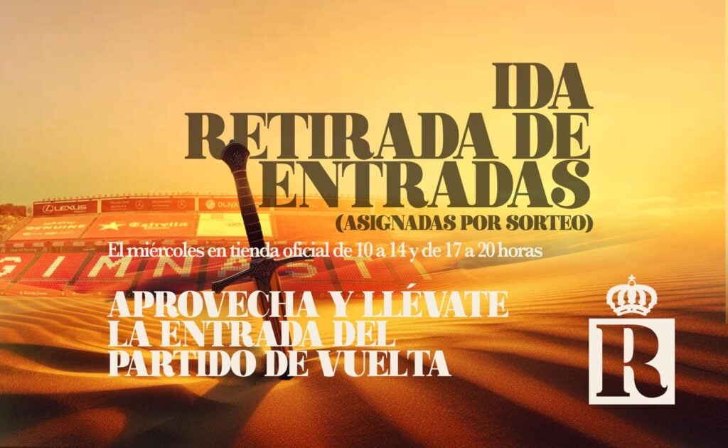 La Reconquista del Rey continúa: consigue tus entradas para la ida y la vuelta del playoff
