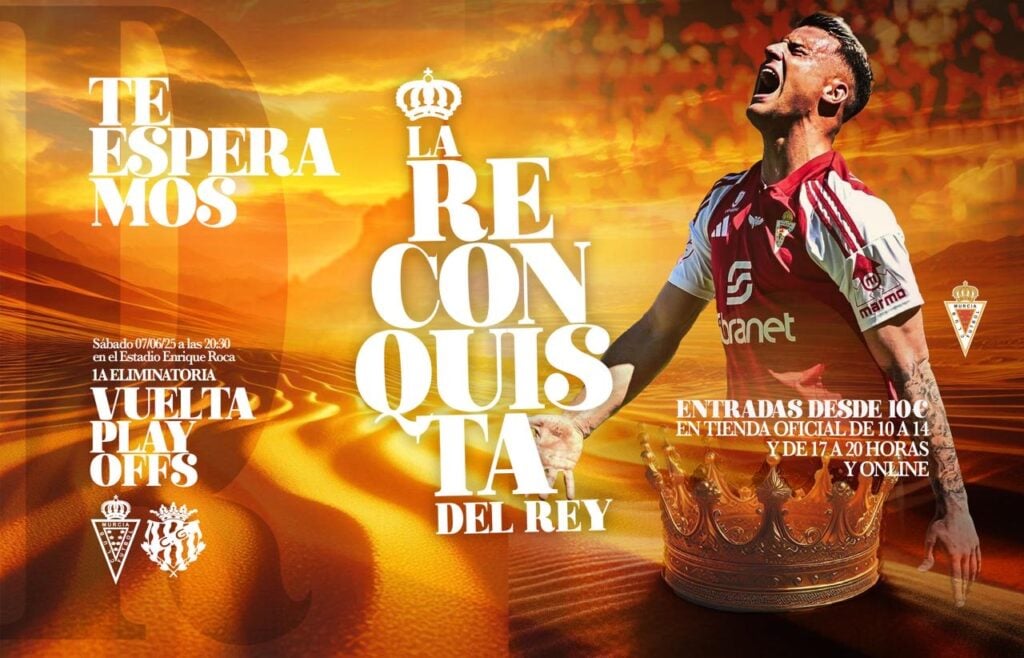 Hazte con tu entrada desde 10€ y únete a la Reconquista del Rey