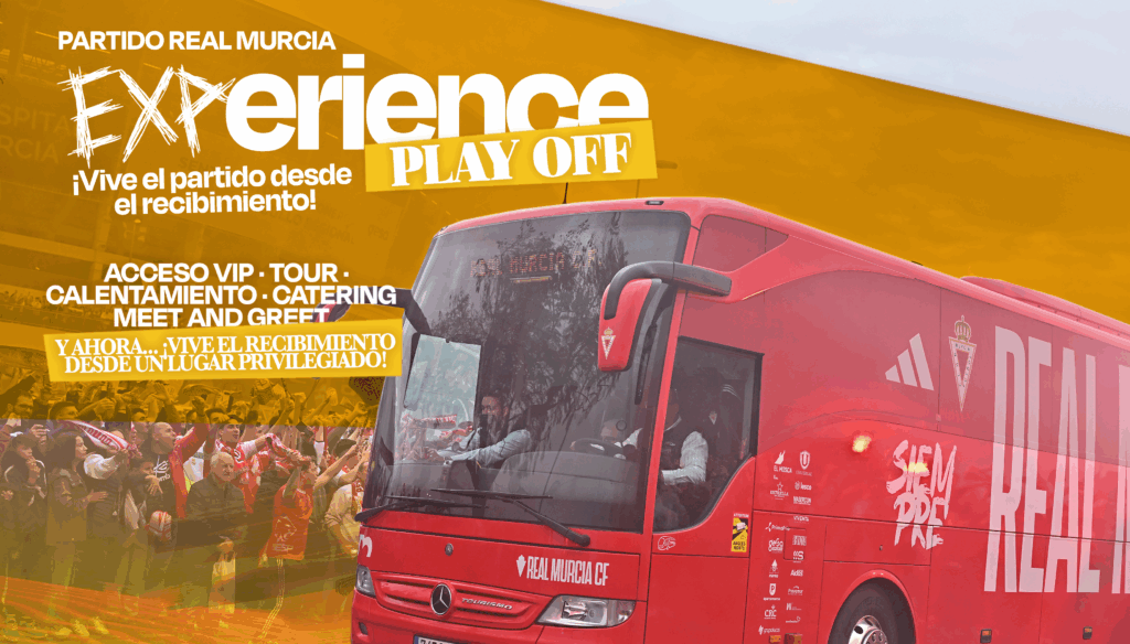 ¡Vive el partido como nunca con la Experience Play Off del Real Murcia!