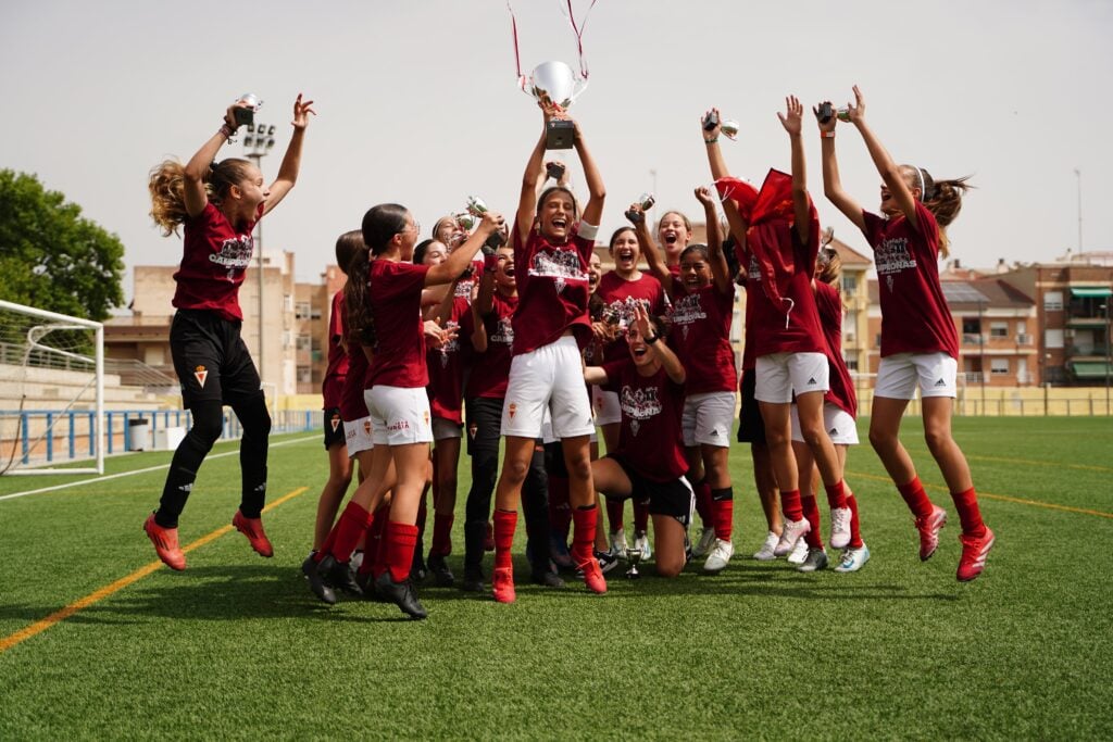 El Infantil-Alevín A Femenino, campeón de liga