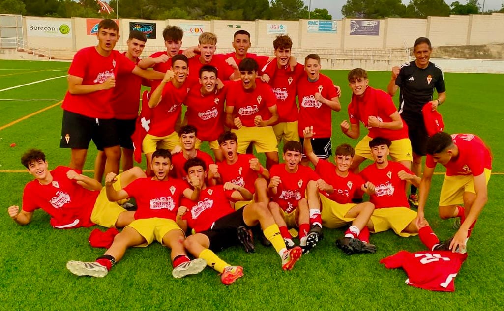 El Juvenil Murcia Promises B se proclama campeón de Primera Juvenil