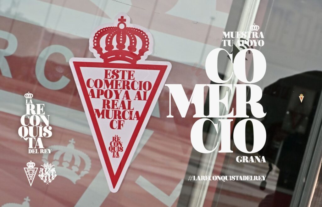 Tu comercio, también juega: Muestra tu apoyo al Real Murcia