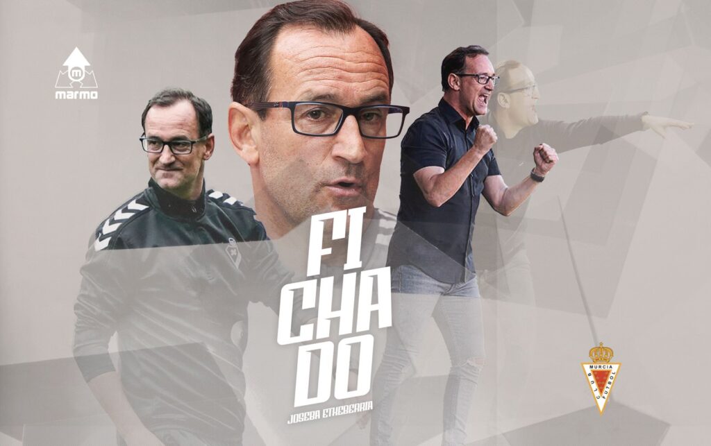 Joseba Etxeberria será el entrenador del Real Murcia en la temporada 2025-2026