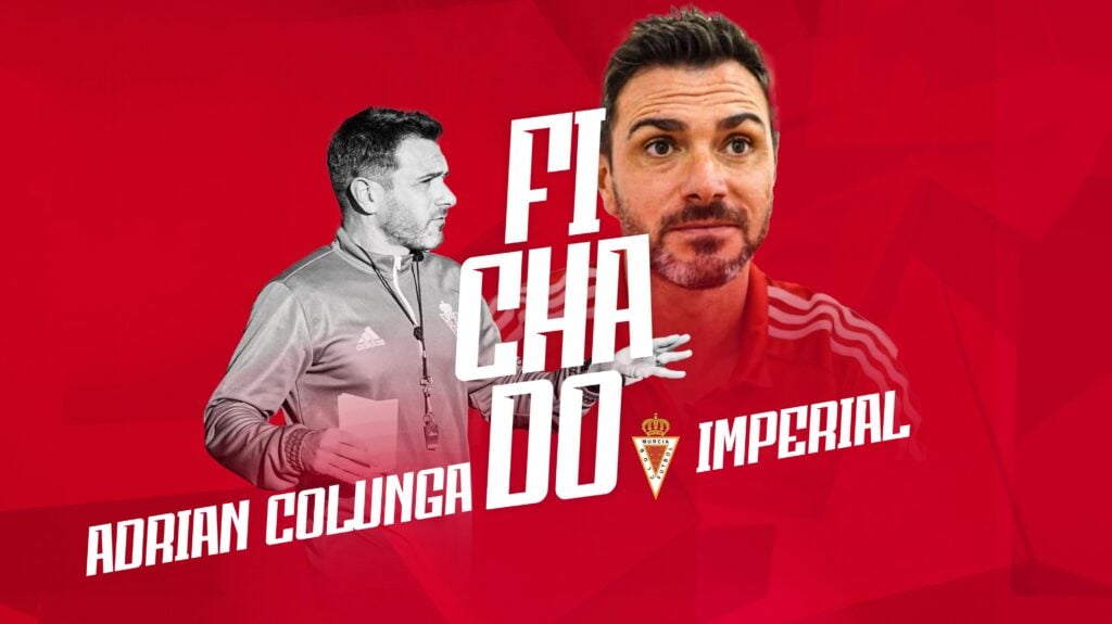 Adrián Colunga, nuevo entrenador del Real Murcia Imperial