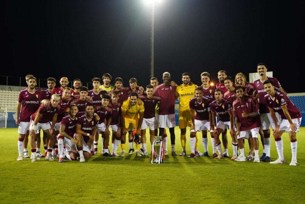 El Real Murcia consigue la primera victoria de la pretemporada ante el Lorca Deportiva (1-2)