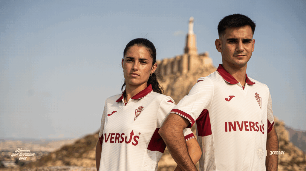 El Real Murcia presenta su segunda equipación 2025-2026: un homenaje con orgullo a nuestra Tierra