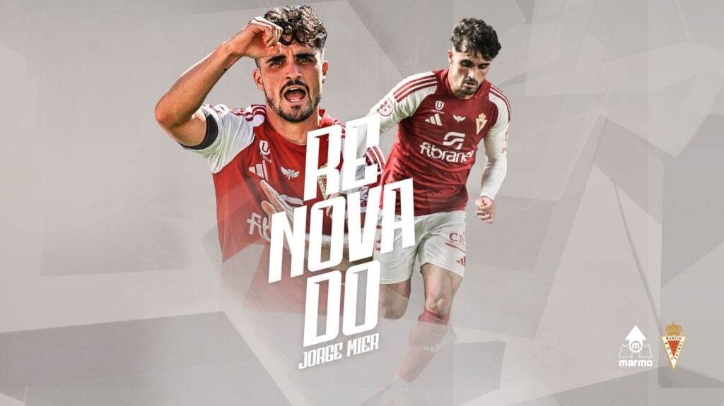 Jorge Mier, renueva y vestirá la grana esta próxima temporada 2025-2026