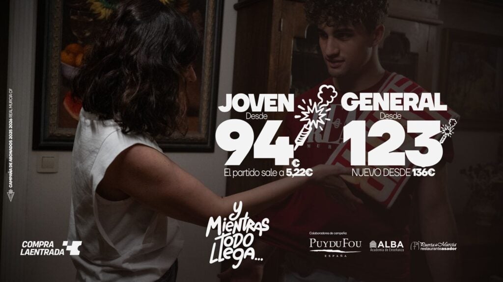 ¿Todavía no te has abonado? abónate desde solo 94€