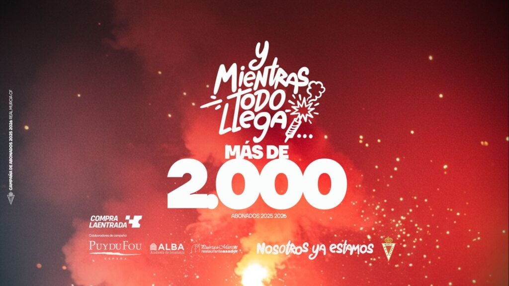 Más de 2.000 abonados en solo una semana!