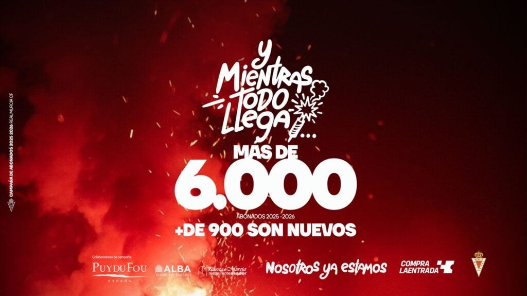 Más de 6.000 abonados para la temporada 2025-2026… ¡y sumando!