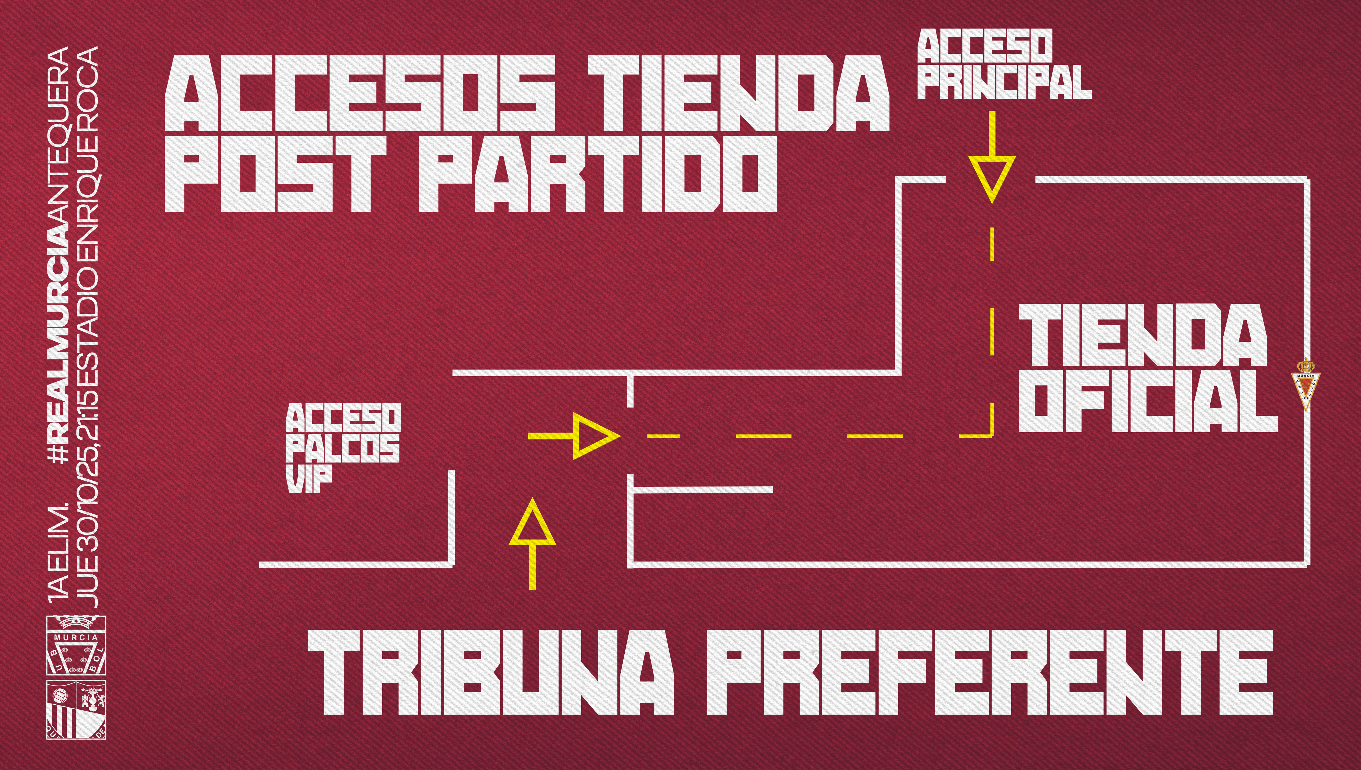 Accesos a Tienda Oficial en el post partido