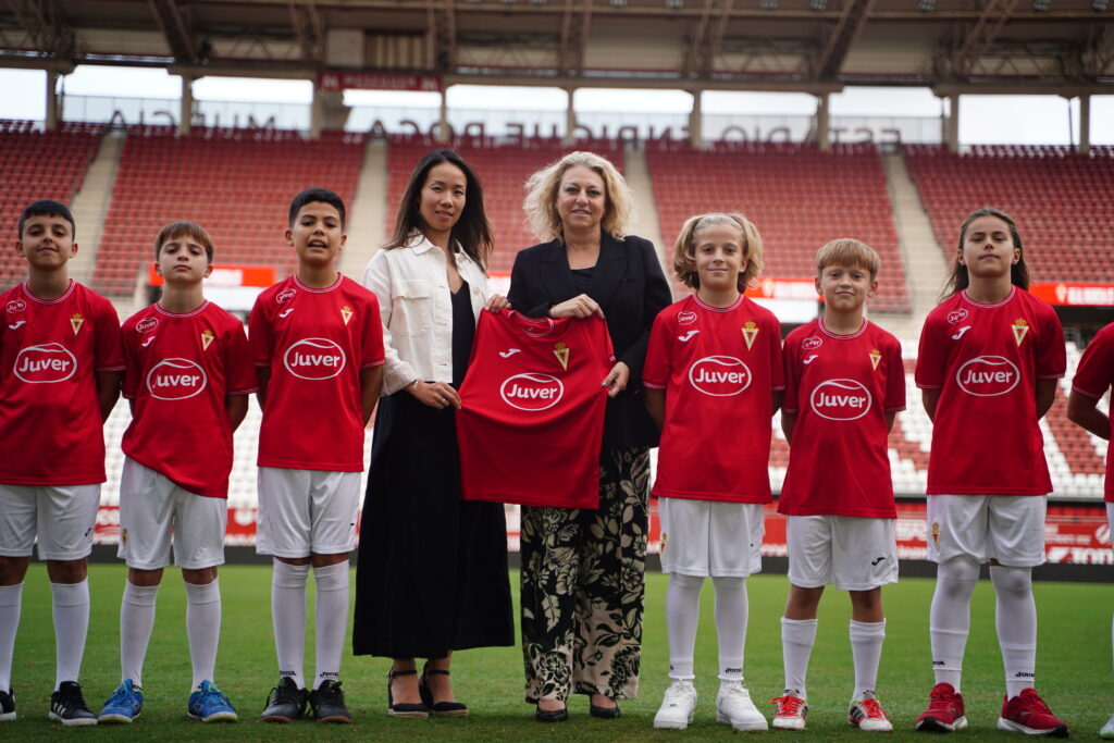 Juver Alimentación continúa una temporada más patrocinando, fomentando y apoyando a la cantera del Real Murcia