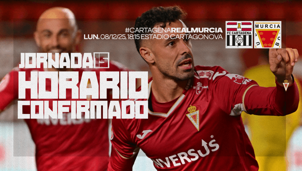 Horario confirmado para la jornada 15 frente al FC Cartagena