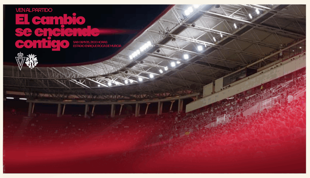 El cambio se enciende contigo: este sábado, todos al Enrique Roca de Murcia