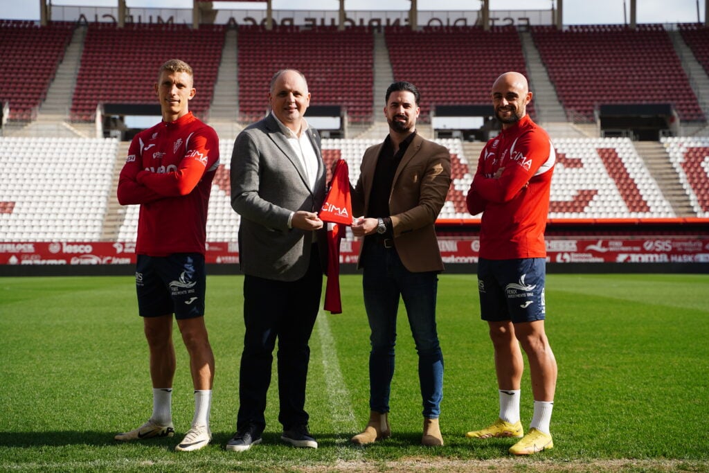 Cima Energía se convirte en nuevo patrocinador del Real Murcia