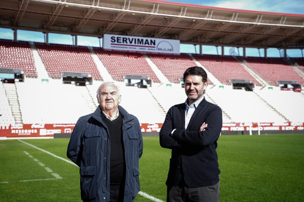 SERVIMAN también apuesta por los nuevos vomitorios LED del Estadio Enrique Roca de Murcia