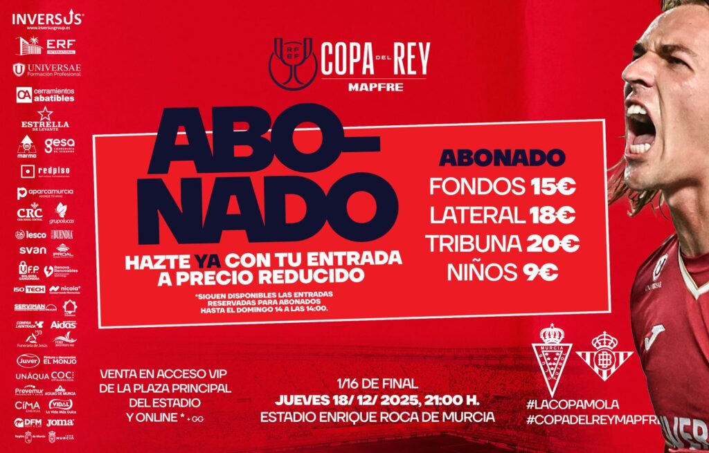 ¡Abonado! Hazte ya con tu entrada a precio reducido