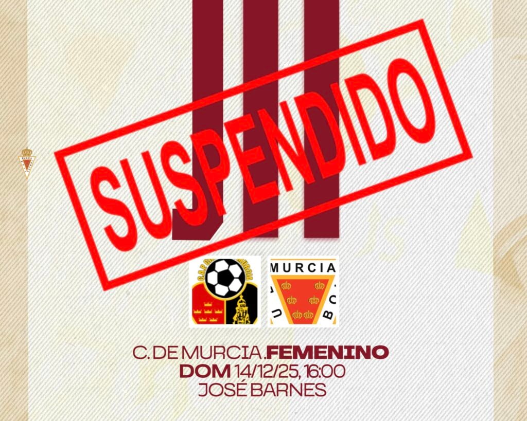 Suspendido el Ciudad de Murcia – Real Murcia Femenino