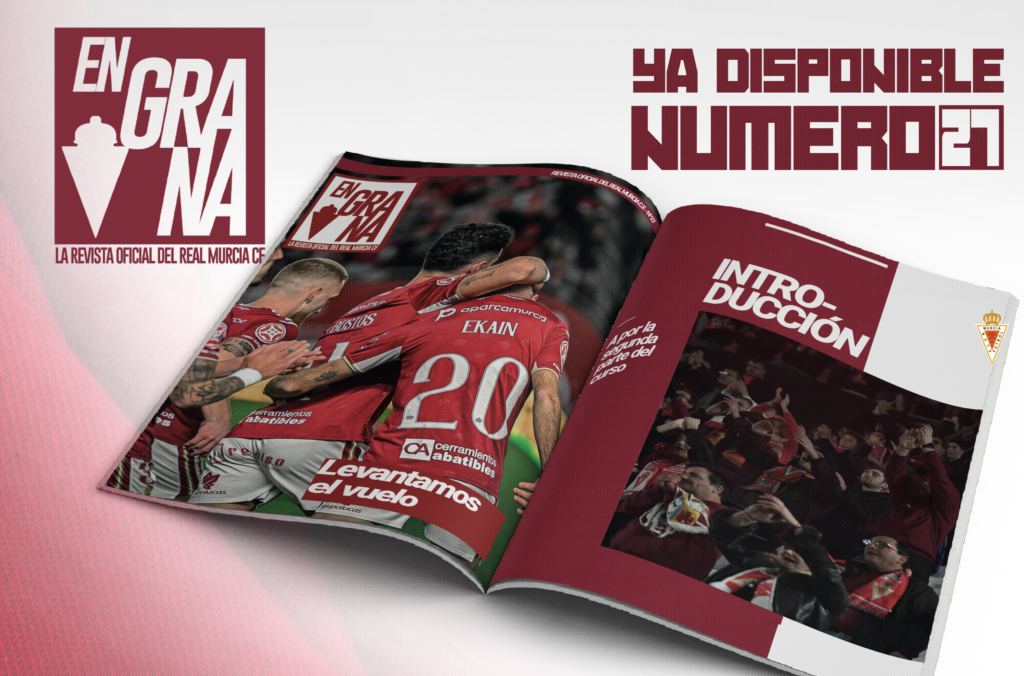 Ya disponible el nuevo número de En Grana, la Revista Oficial del Real Murcia