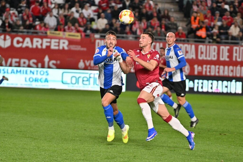 Al Real Murcia se le escapa la victoria en los minutos finales ante el Hércules (1-1)