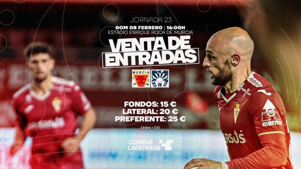 Ya a la venta las entradas para el Real Murcia – Marbella F.C. | ¡Próximo partido en casa!