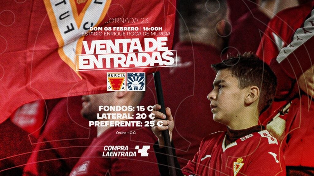 ¡Próximo partido en casa! Hazte con tu entrada para el Real Murcia – Marbella F.C.
