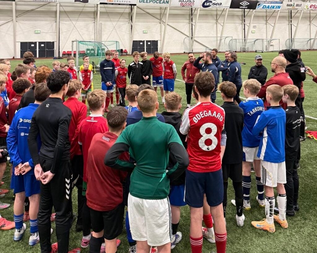 El Real Murcia inicia su Campus en Noruega