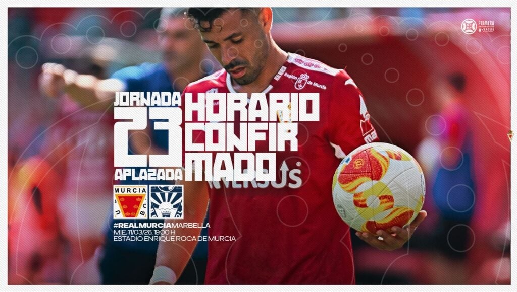 Confirmado el horario del partido aplazado ante el Marbella FC