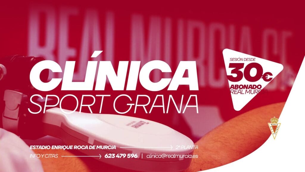 Si eres abonado… disfruta de sesiones desde 30€ en la Clínica Sport Grana