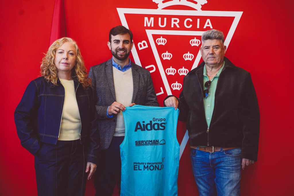 Grupo AIDAS continúa una temporada más como patrocinador del Real Murcia C.F.