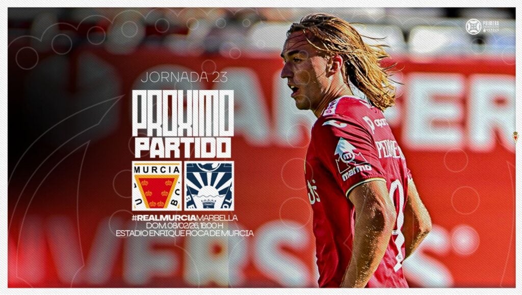 ¡Próximo reto! El Real Murcia ya mira al duelo ante el Marbella