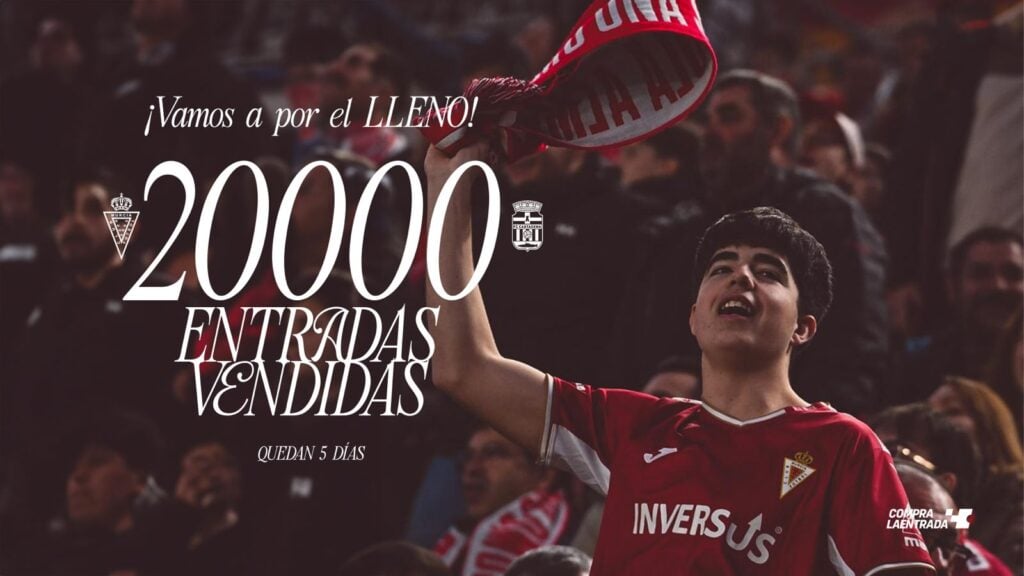 El Derbi en el Reino supera las 20.000 entradas vendidas ¡Vamos a por el lleno!