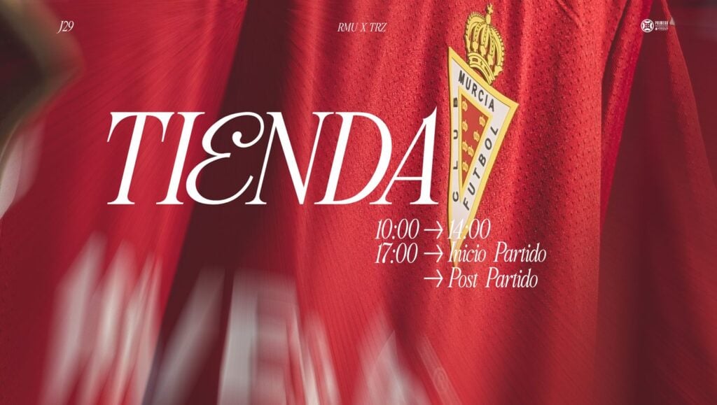 Horario Tienda Oficial hoy día de partido frente al Tarazona