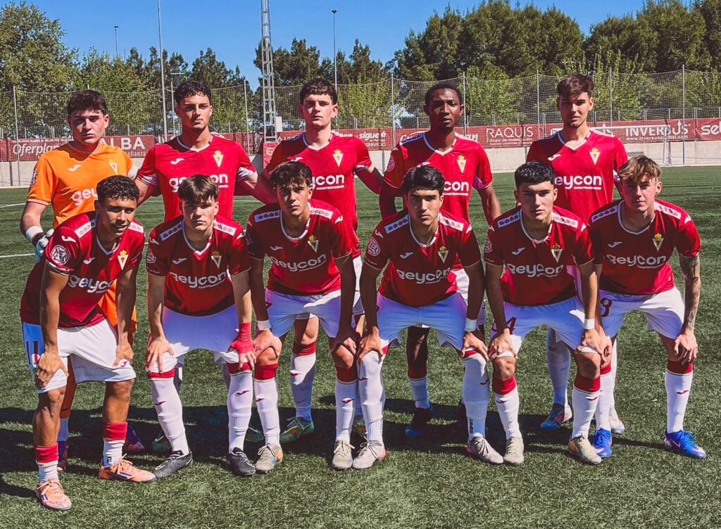 El Juvenil DH Real Murcia cae derrotado ante el Levante (1-2)